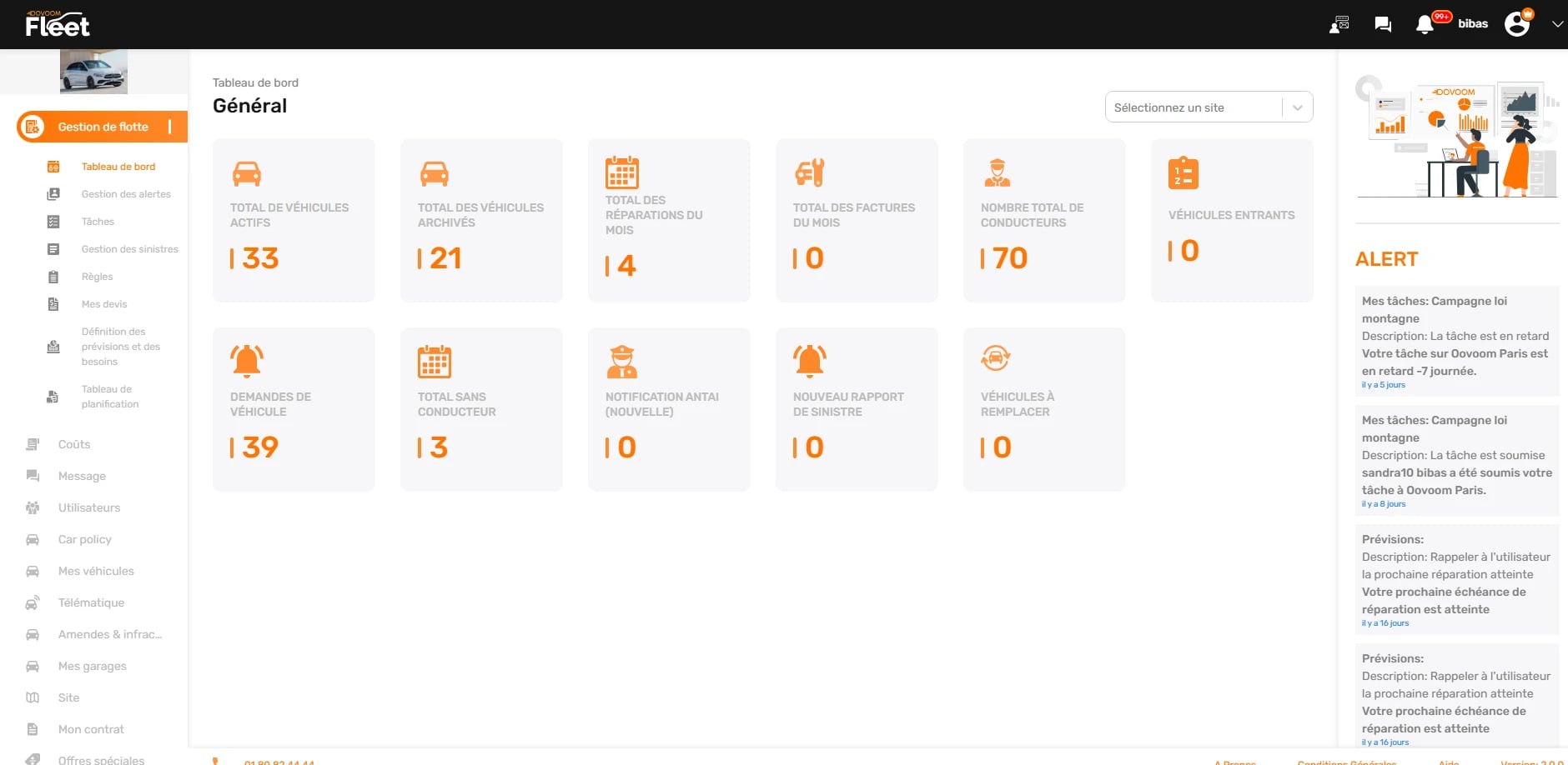 Gestion de flotte